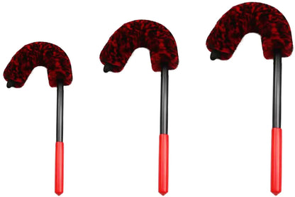 Imitation Wool Brush for Cleaning Car Wheel Hubs – Soft, Scratch-Safe Wheel Barrel & Spoke Brush