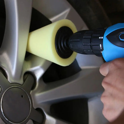 Car Wheel Polishing Pad with 6MM Cone Sponge Wheel