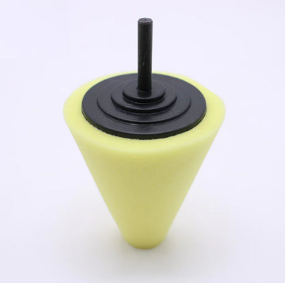 Car Wheel Polishing Pad with 6MM Cone Sponge Wheel
