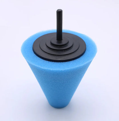 Car Wheel Polishing Pad with 6MM Cone Sponge Wheel