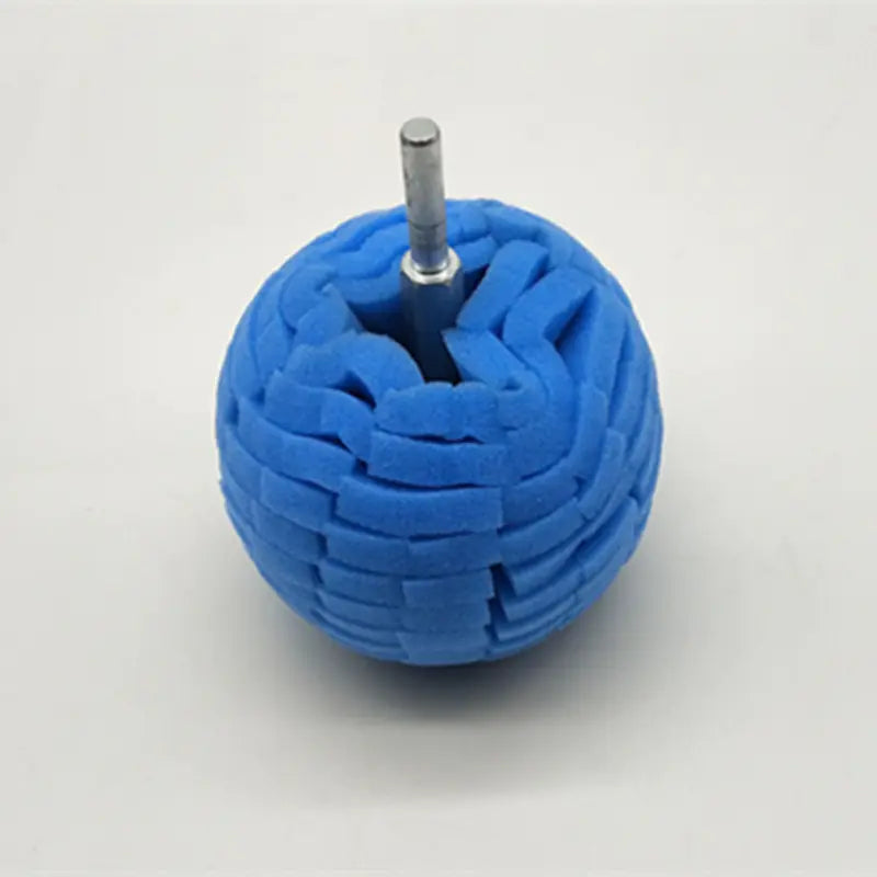 7-Color Wheel Hub Polishing Sponge Ball for Cars